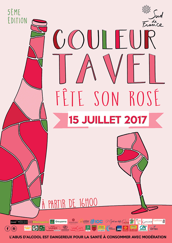 Affiche Couleur Tavel 2017