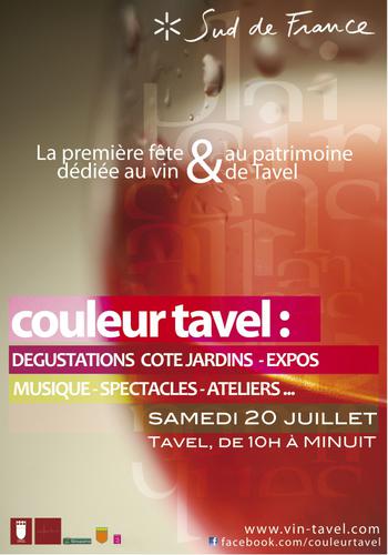 Affiche couleur Tavel